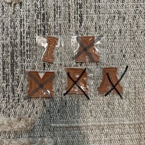 Stoney clover lane camel varsity letter I